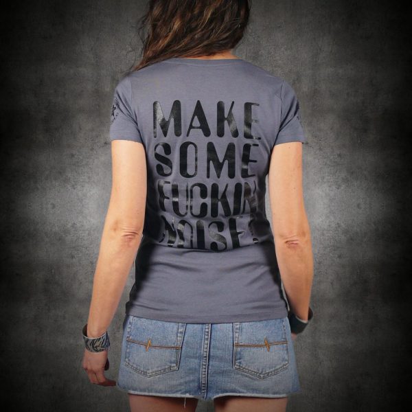 MAKE-SOME-NOISE-TS-FEMME-DOS MAKE SOME FUCKIN NOISE - Women